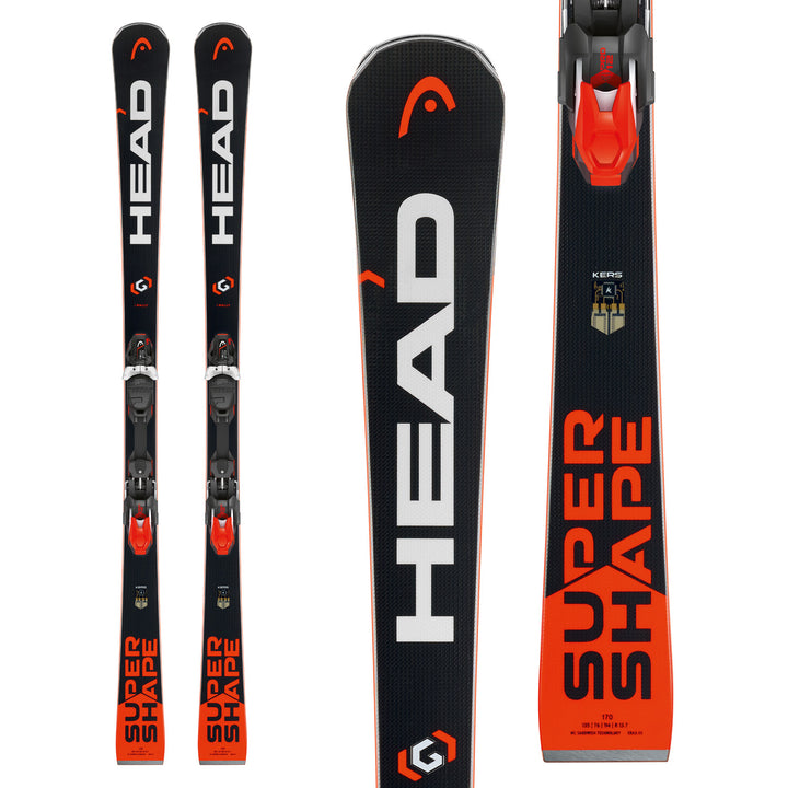 Head Supershape i.Rally SW Skis + PRD 12 Bindings 2018