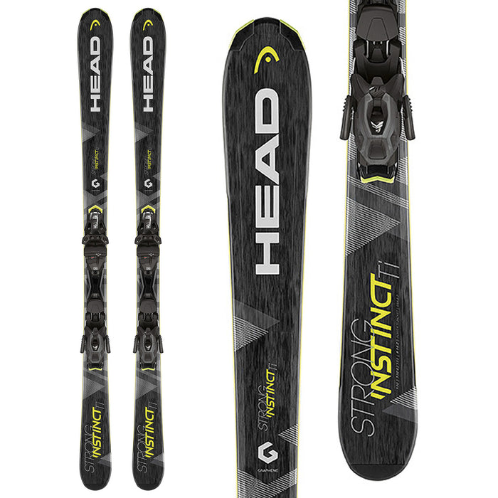 Head Strong Instinct Ti Skis + PR 11 MBS Bindings 2018