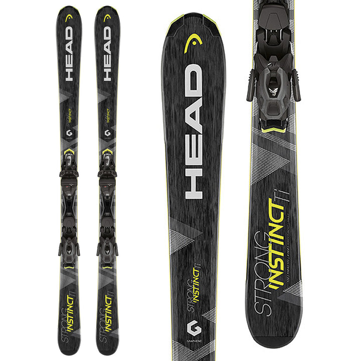 Head Strong Instinct Ti Skis + PR 11 MBS Bindings 2018