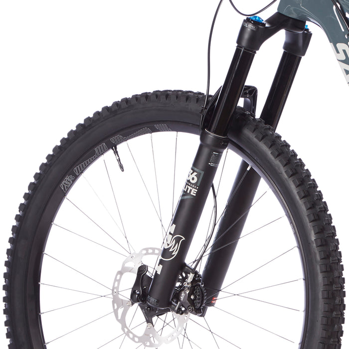 Santa Cruz Bicycles Hightower LT C XE Complete Mountain Bike 2018 Gloss Slate & Grey
