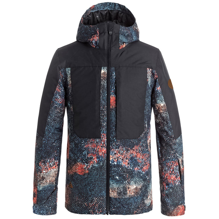 Quiksilver TR Ambition Jacket - Boys' Marine Iguana Real