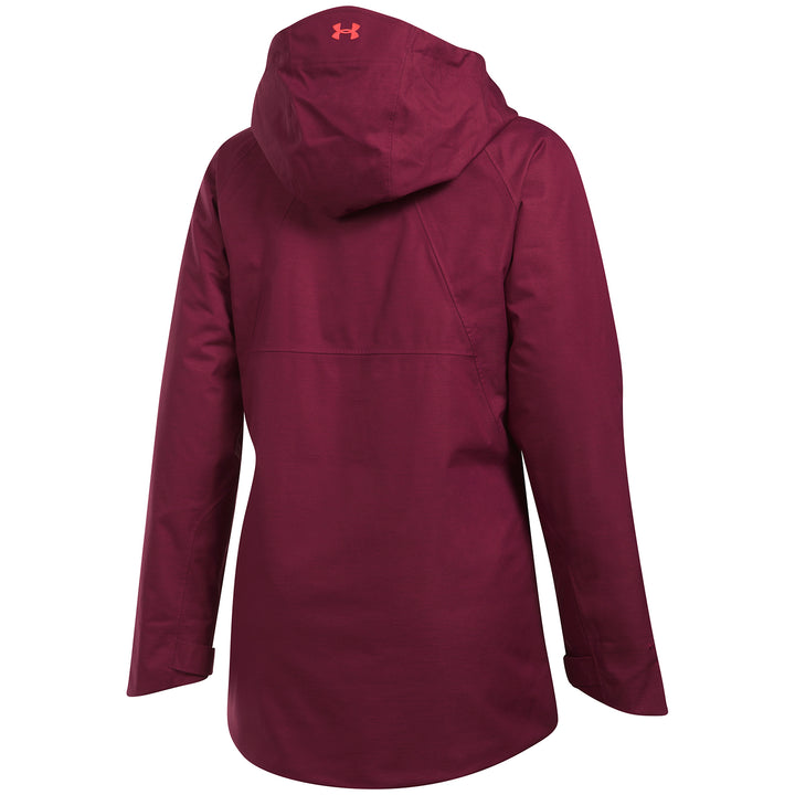 Under Armour Coldgear® Infarared Snowcrest Jacket - Women's Black Currant/Black/Marathon Red