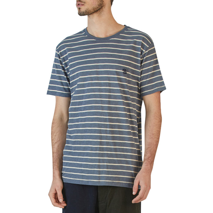 Barney Cools B. Schooled T-Shirt Navy/Stripe