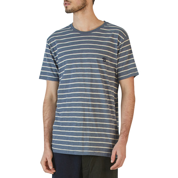 Barney Cools B. Schooled T-Shirt Navy/Stripe