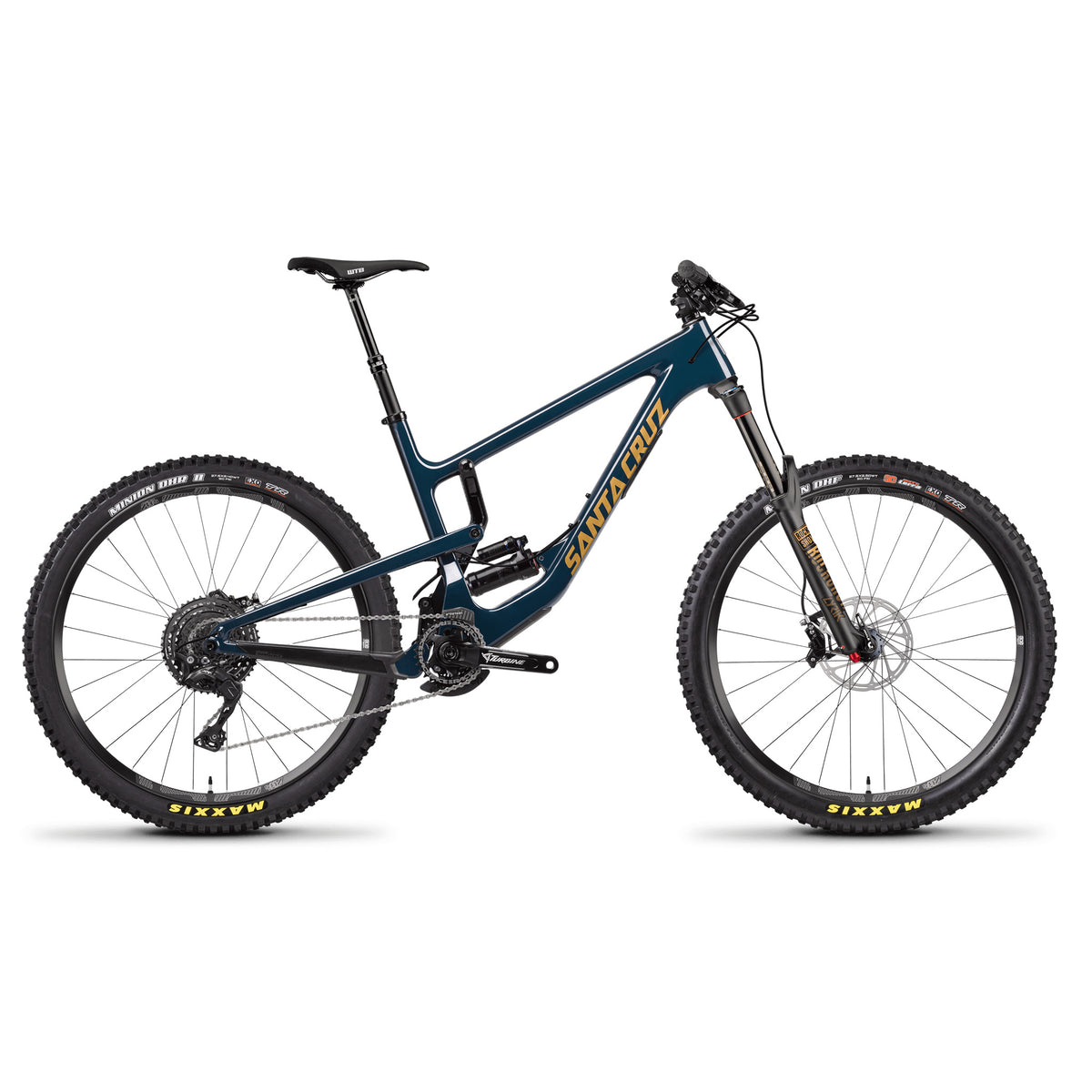 Santa Cruz Bicycles Nomad C XE Complete Mountain Bike 2018 Gloss Ink/Gold