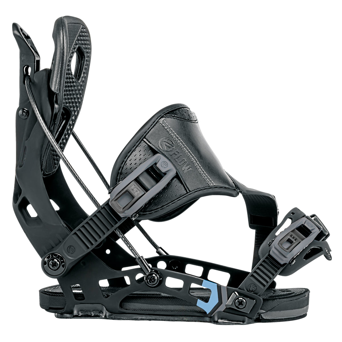 Flow NX2 Hybrid Snowboard Bindings 2018 Black