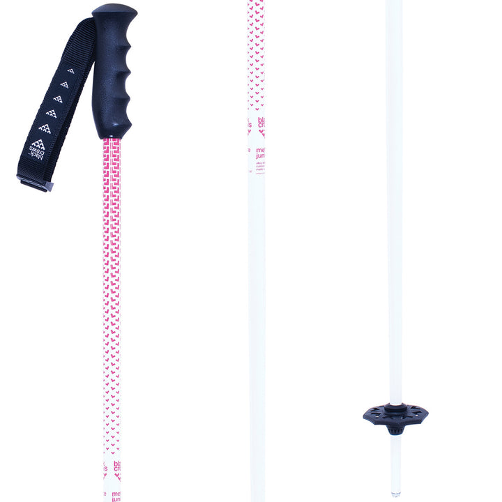 Black Crows Meta Junius Ski Poles - Big Kids' 2020 White/Pink