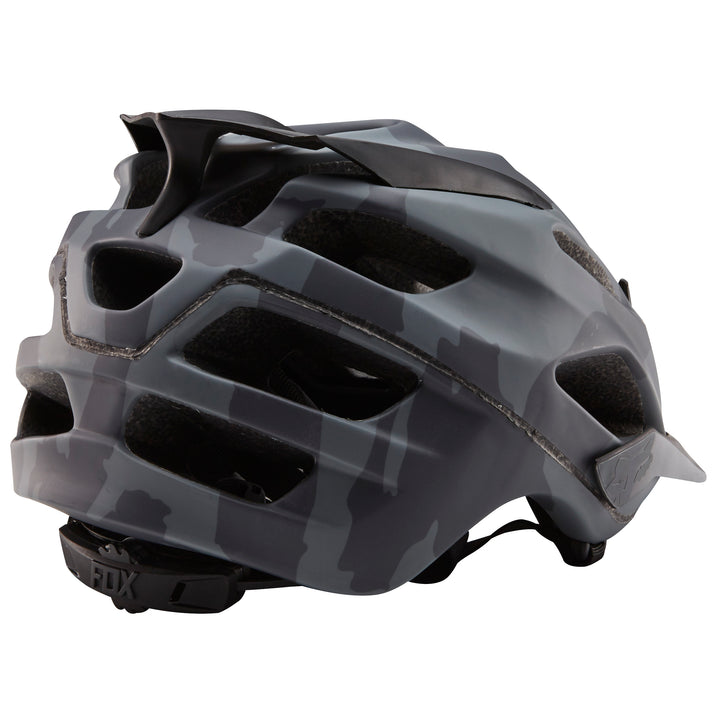 Fox Flux Camo Bike Helmet Black Camo