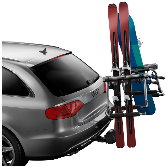 Thule Tram Hitch Ski Rack w/ Locks Black