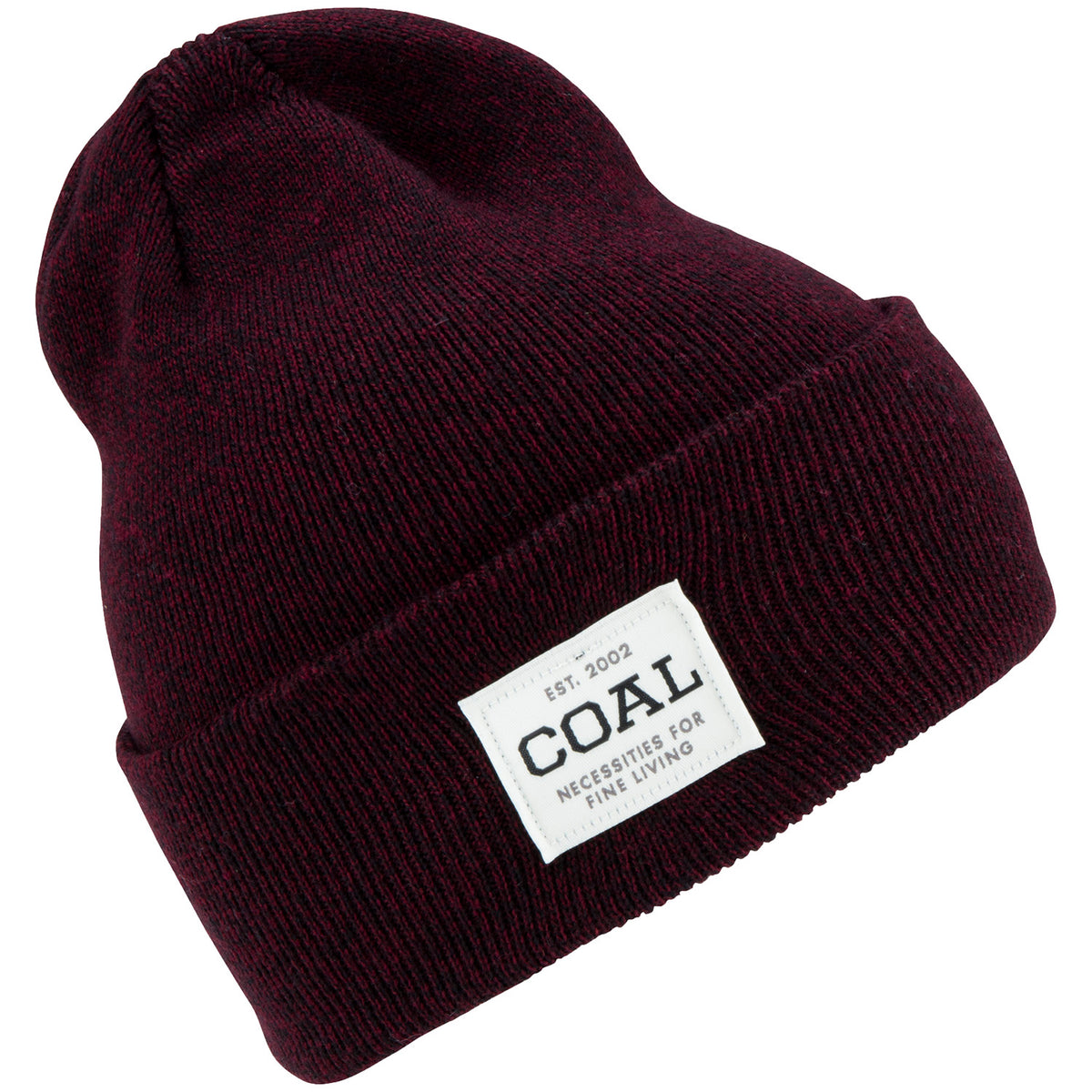 Coal The Uniform Beanie Dark Burgundy Marl