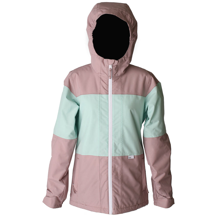 Ride Cuda Jacket - Girls' Rose/Mint