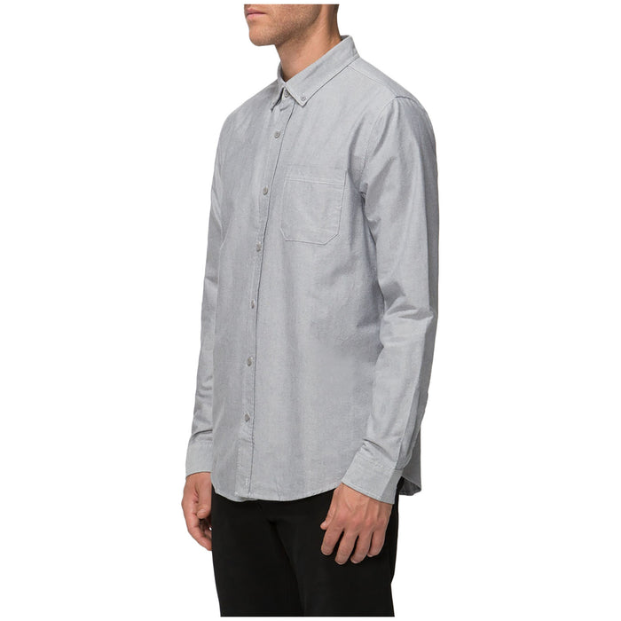 Tavik Uncle Long-Sleeve Shirt Charcoal
