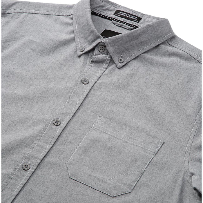 Tavik Uncle Long-Sleeve Shirt Charcoal