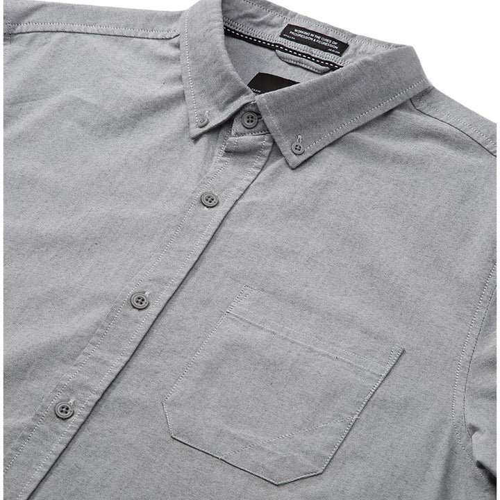 Tavik Uncle Long-Sleeve Shirt Charcoal