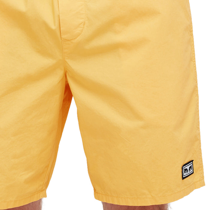 Obey Clothing Legacy III Shorts Dusty Yellow