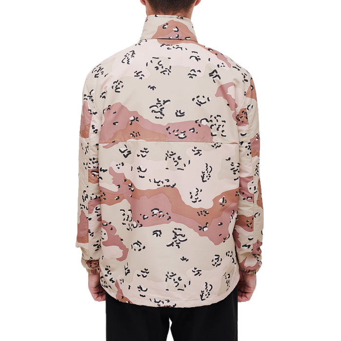 Obey Clothing Runaround Anorak Jacket Choco Chip Camo