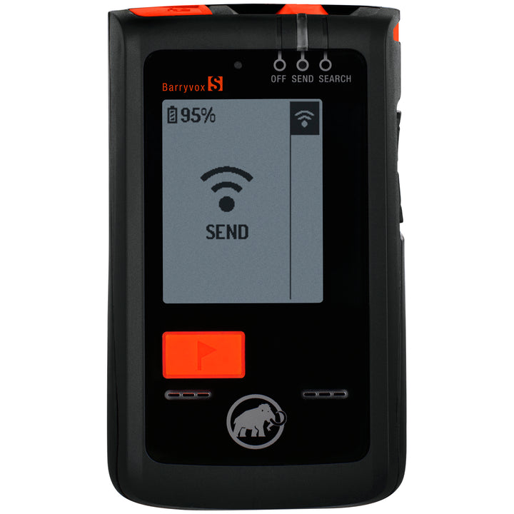 Mammut Barryvox S Avalanche Beacon Black