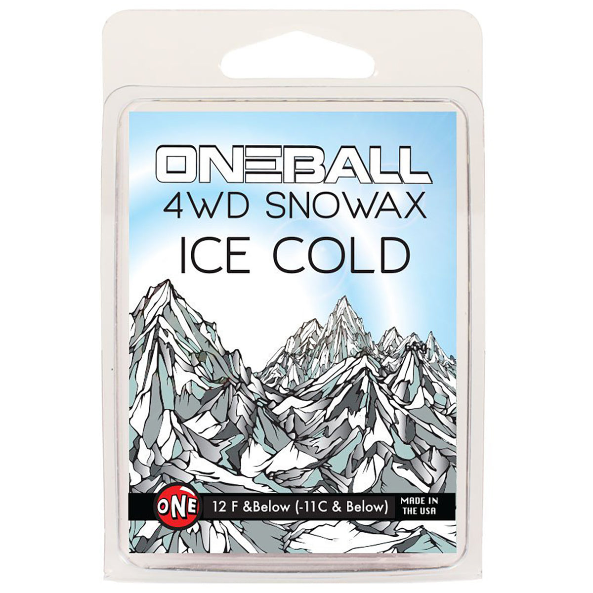 OneBall 4WD Ice Snowboard Wax None