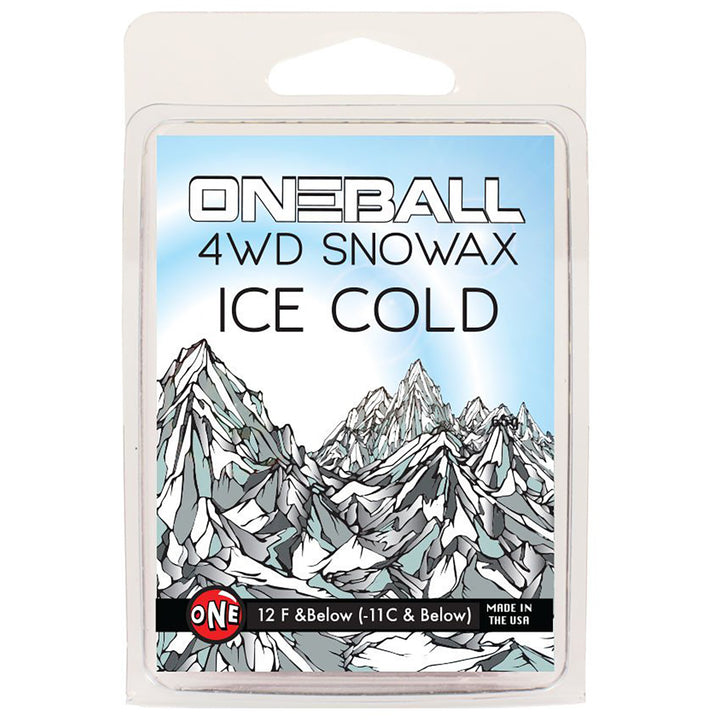 OneBall 4WD Ice Snowboard Wax None