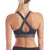 Under Armour Crossback Bra - Women's Rhino Gray/Black