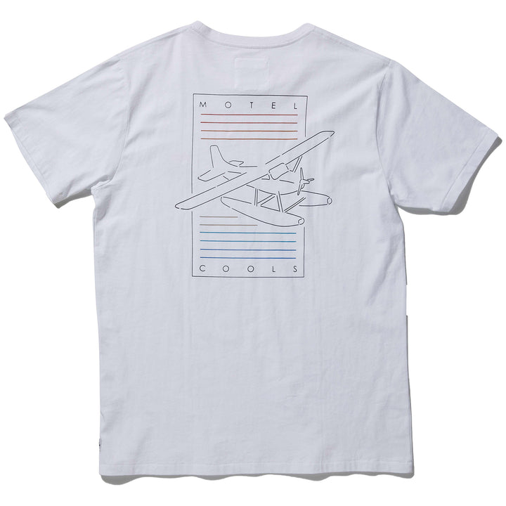 Barney Cools Seaplane T-Shirt White