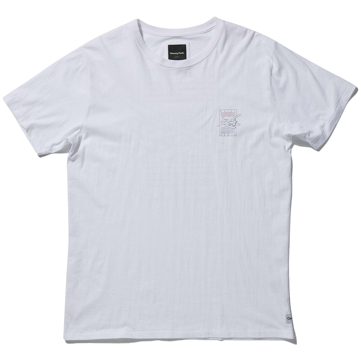 Barney Cools Seaplane T-Shirt White