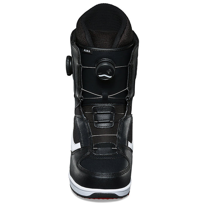Vans Aura Snowboard Boots 2018 Black/White/Red