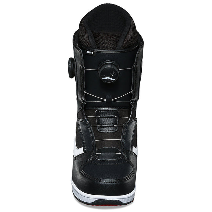 Vans Aura Snowboard Boots 2018 Black/White/Red
