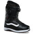 Vans Aura Snowboard Boots 2018 Black/White/Red
