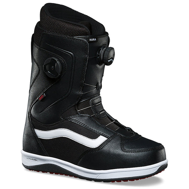 Vans Aura Snowboard Boots 2018 Black/White/Red
