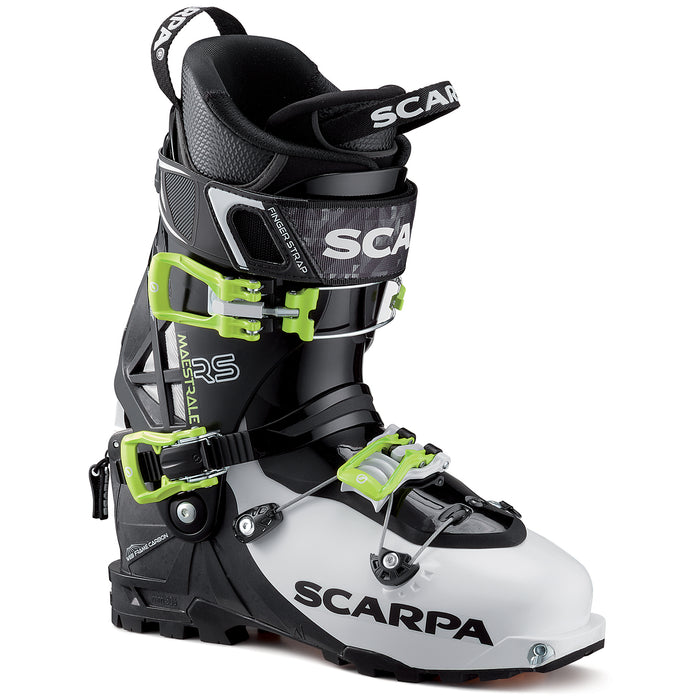 Scarpa Maestrale RS Alpine Touring Ski Boots 2019 White/Black/Lime