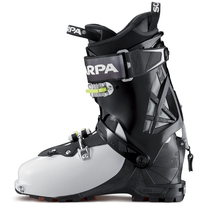 Scarpa Maestrale RS Alpine Touring Ski Boots 2019 White/Black/Lime