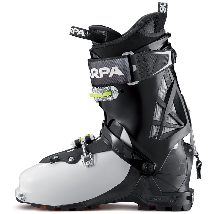 Scarpa Maestrale RS Alpine Touring Ski Boots 2019 White/Black/Lime