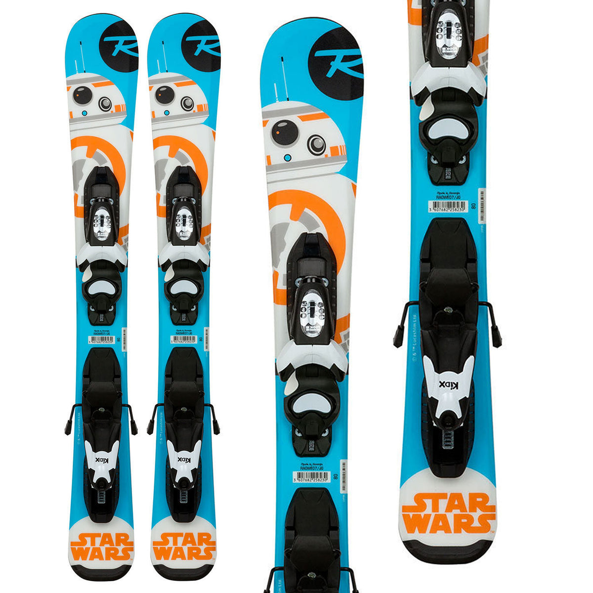 Rossignol Star Wars Baby Skis + Kid-X 4 Bindings - Little Kids' 2018