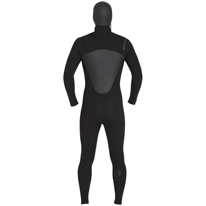 XCEL 5/4 Axis Front Zip Hooded Wetsuit Black