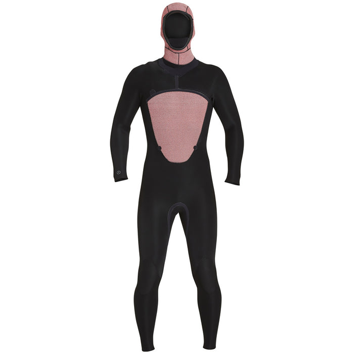 XCEL 5/4 Axis Front Zip Hooded Wetsuit Black