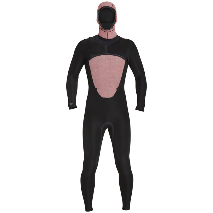 XCEL 5/4 Axis Front Zip Hooded Wetsuit Black