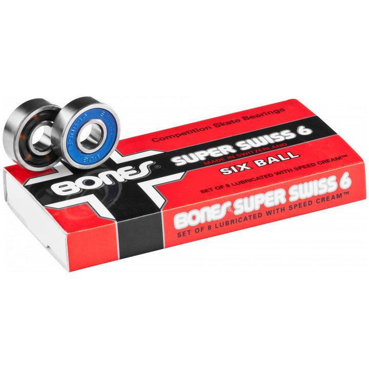 Bones Super Swiss 6 Ball Bearings None