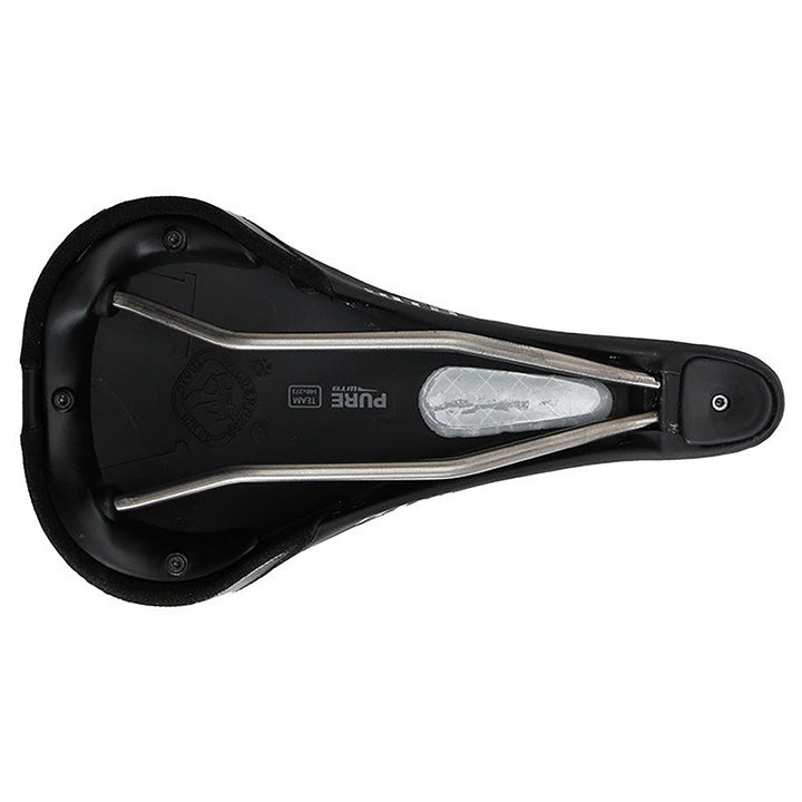 WTB Pure Comp Steel Rail Saddle Black/Silver