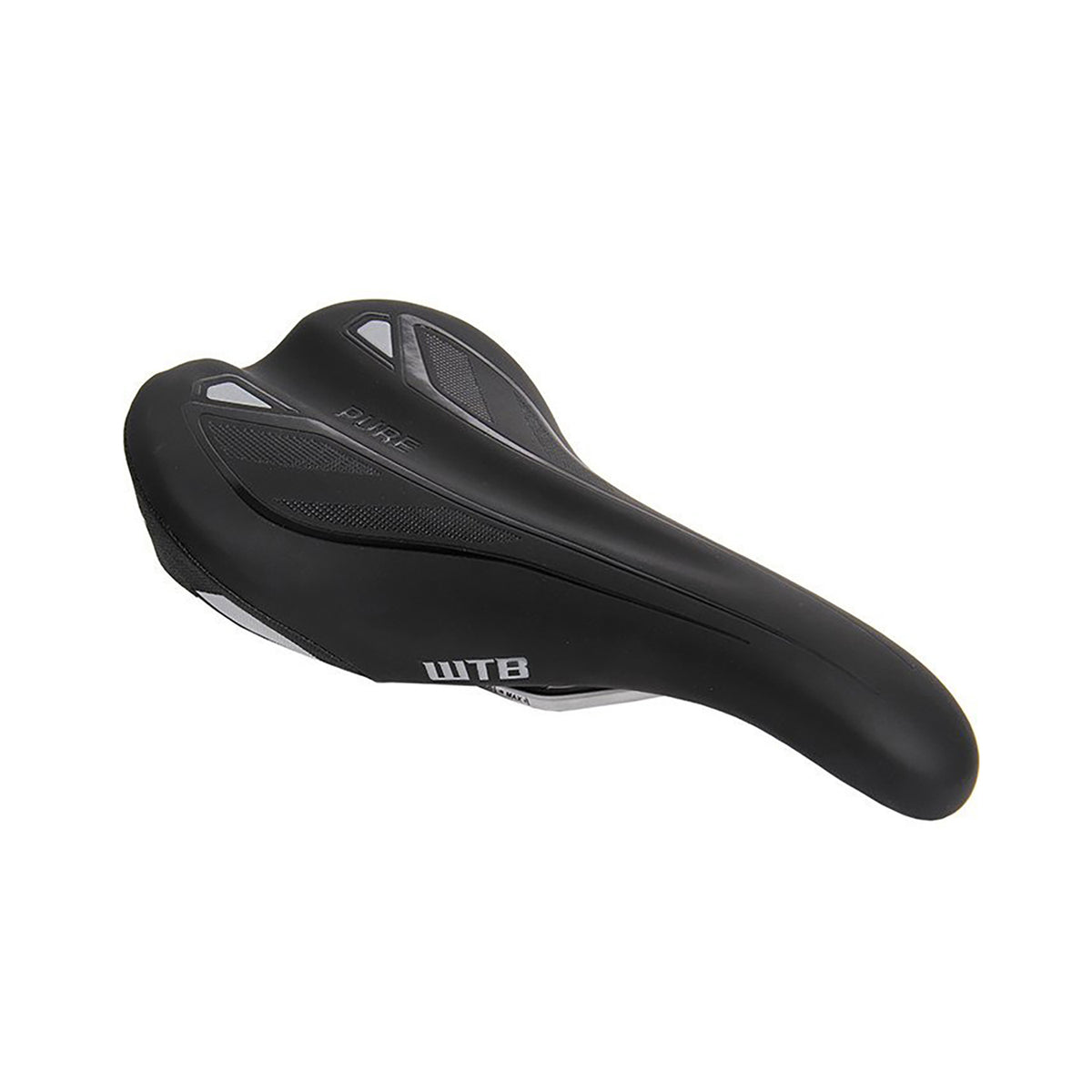 WTB Pure Comp Steel Rail Saddle Black/Silver