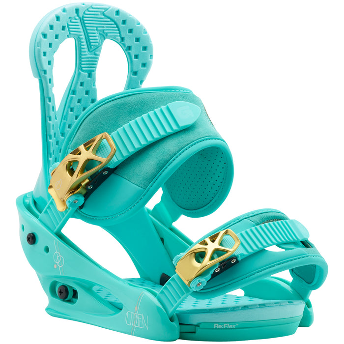 Burton Citizen Snowboard Bindings - Women's 2019 The Teal Deal