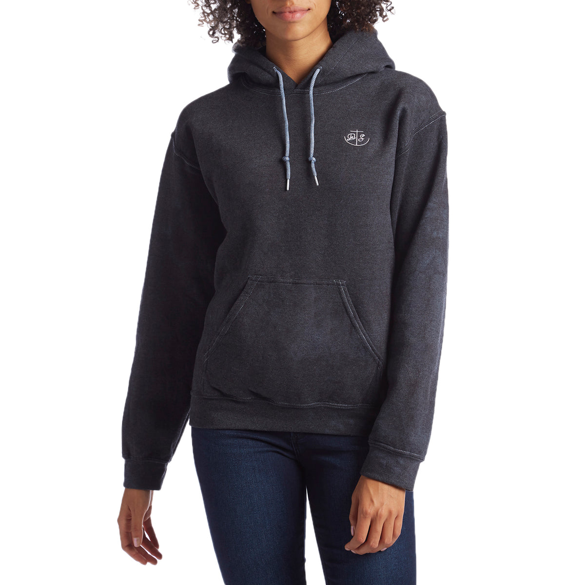 Dark Seas Header Hoodie - Women's Black Crystal Wash