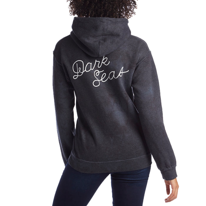 Dark Seas Header Hoodie - Women's Black Crystal Wash