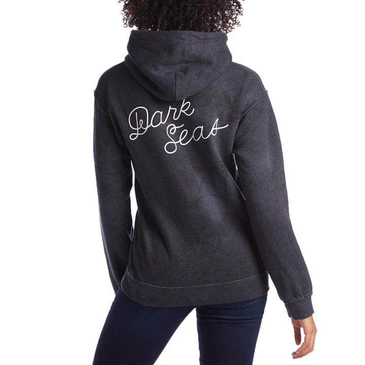 Dark Seas Header Hoodie - Women's Black Crystal Wash