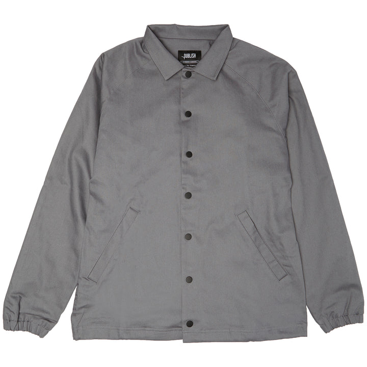 Publish Coach Jacket Grey