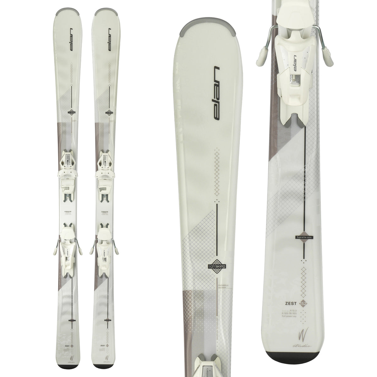 Elan Zest Skis + ELW 9.0 Shift Bindings - Women's 2018