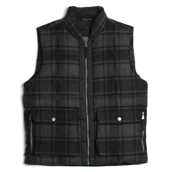Pendleton Yosemite Vest Black/Charcoal Plaid