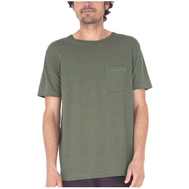 Mollusk Hemp Pocket T-Shirt Mash Green