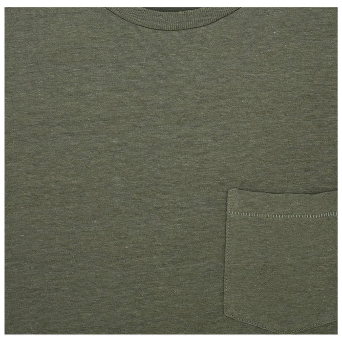 Mollusk Hemp Pocket T-Shirt Mash Green