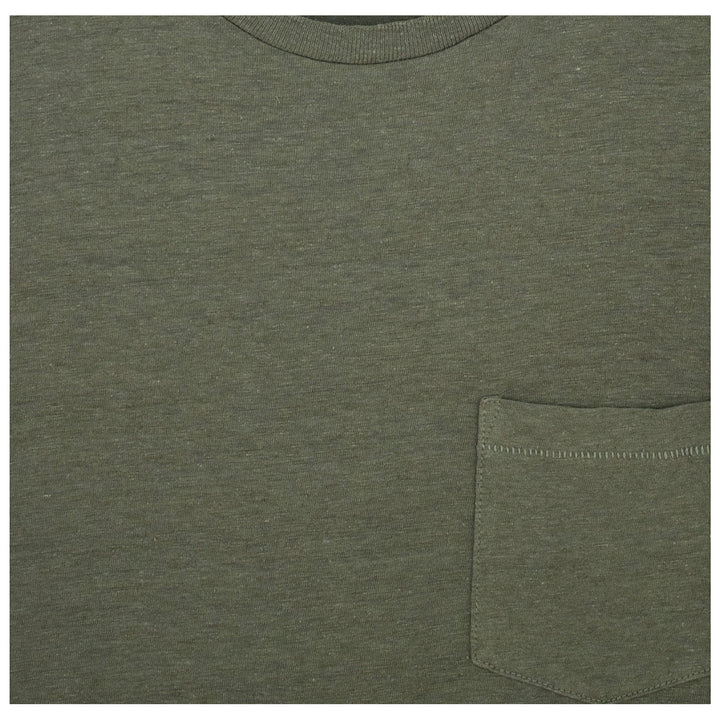 Mollusk Hemp Pocket T-Shirt Mash Green